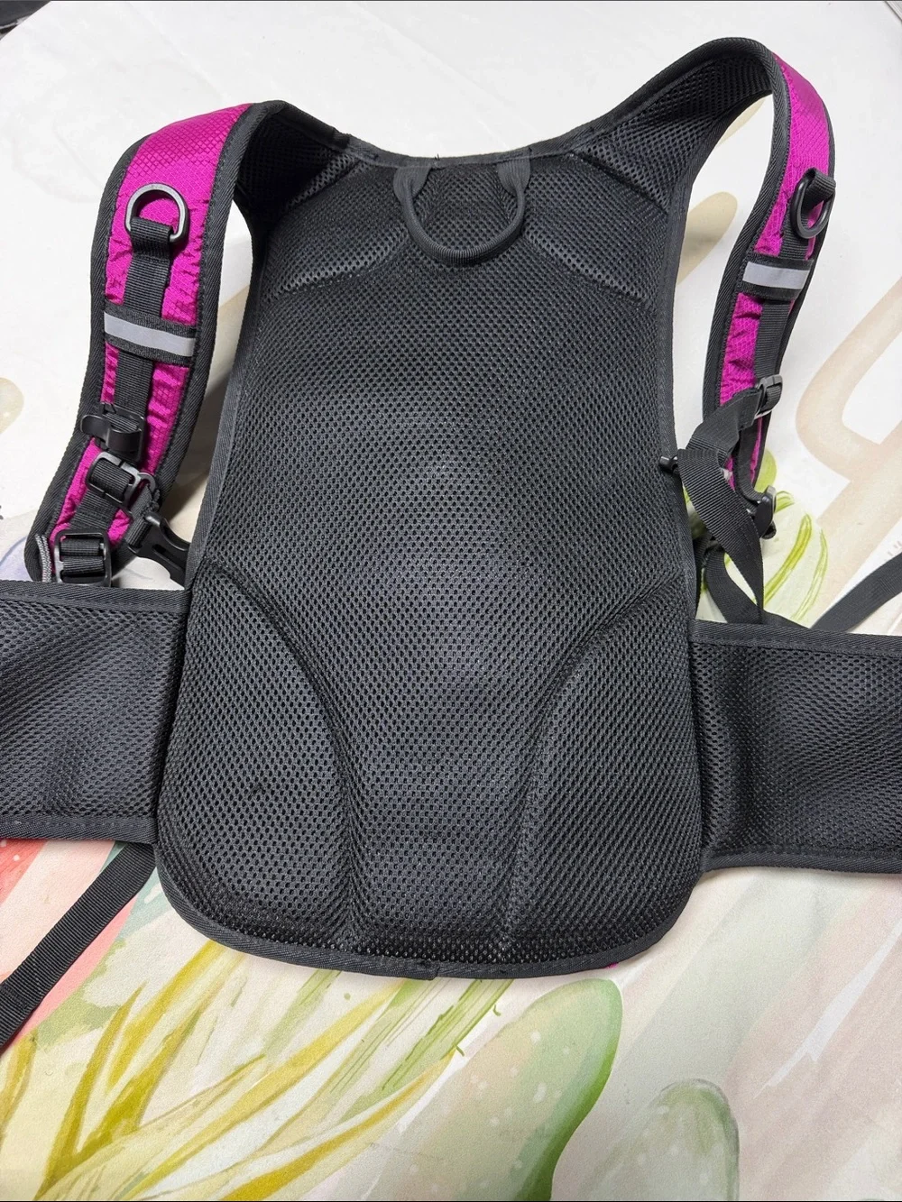Mubasel Gear Pink & Black and Hydration Pack inside